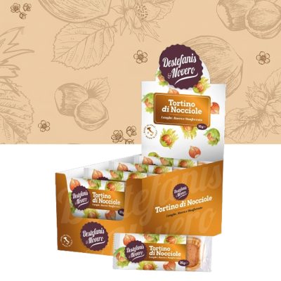 Tortino alla nocciola<br>30g - expo N°25 pz